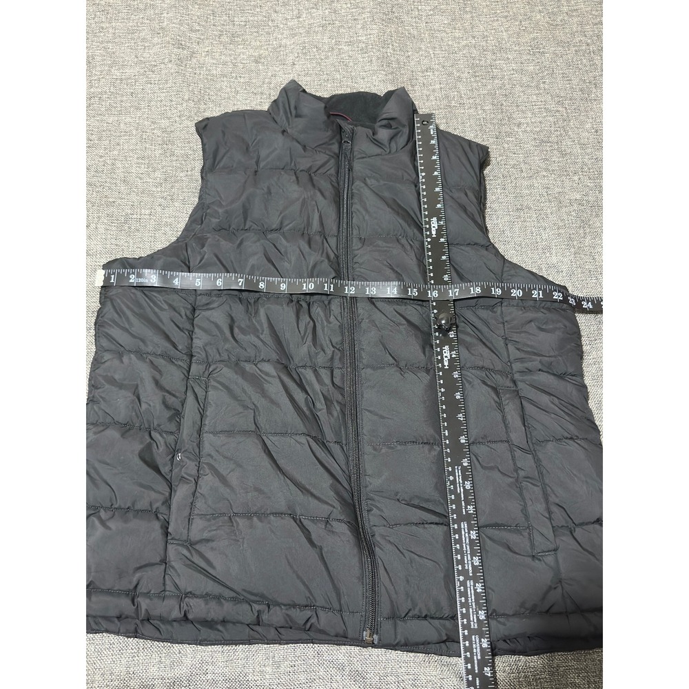 Amazon Essentials Women XL Puffer Vest Black Full Zip Quilted AE2018740 - Picture 2 of 6